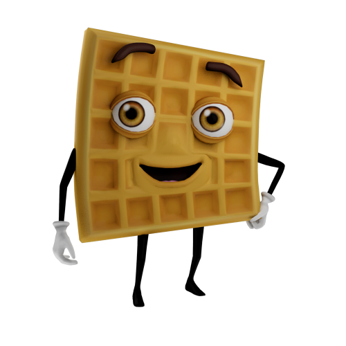 Waffleton_Pose_Standing